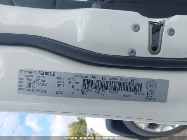 Jeep Compass Limited 2019 3C4NJDCB0KT585109 Image 9