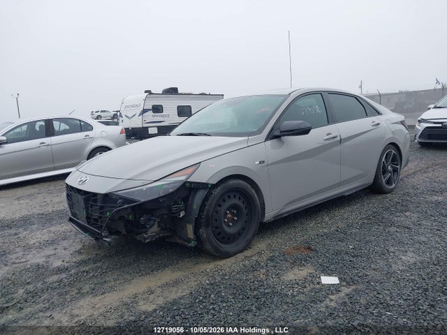 12719056 :رقم المزاد ، KMHLR4AF3PU577293 vin ، 2023 Hyundai Elantra N Line Unlimited Dct مزاد بيع