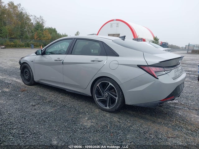 12719056 :رقم المزاد ، KMHLR4AF3PU577293 vin ، 2023 Hyundai Elantra N Line Unlimited Dct مزاد بيع