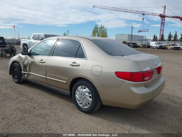 2005 Honda Accord Lx მანქანა იყიდება აუქციონზე, vin: 1HGCM56405A811437, აუქციონის ნომერი: 12719058