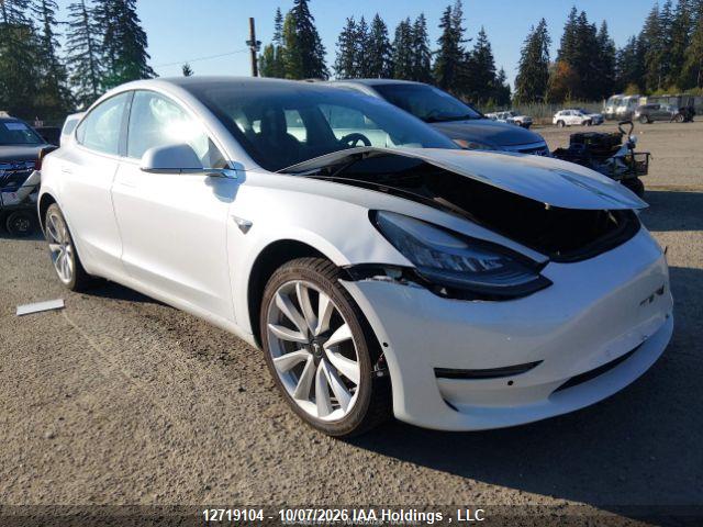 12719104 :رقم المزاد ، 5YJ3E1EA6LF626003 vin ، 2020 Tesla Model 3 مزاد بيع
