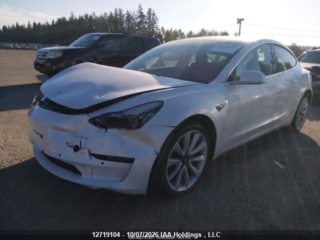 12719104 :رقم المزاد ، 5YJ3E1EA6LF626003 vin ، 2020 Tesla Model 3 مزاد بيع