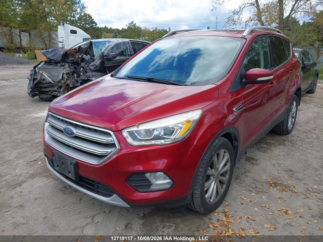 12719117 :رقم المزاد ، 1FMCU9J99HUE50572 vin ، 2017 Ford Escape Titanium مزاد بيع