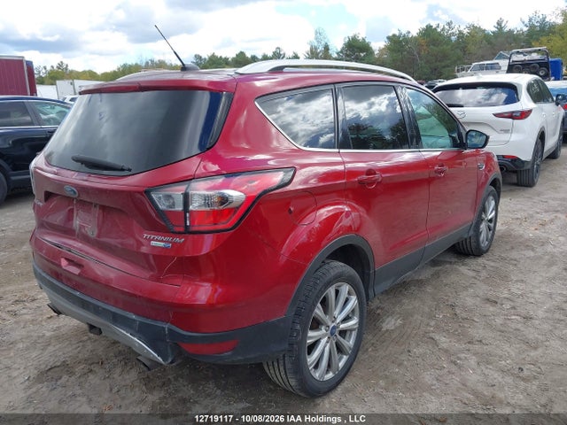 12719117 :رقم المزاد ، 1FMCU9J99HUE50572 vin ، 2017 Ford Escape Titanium مزاد بيع