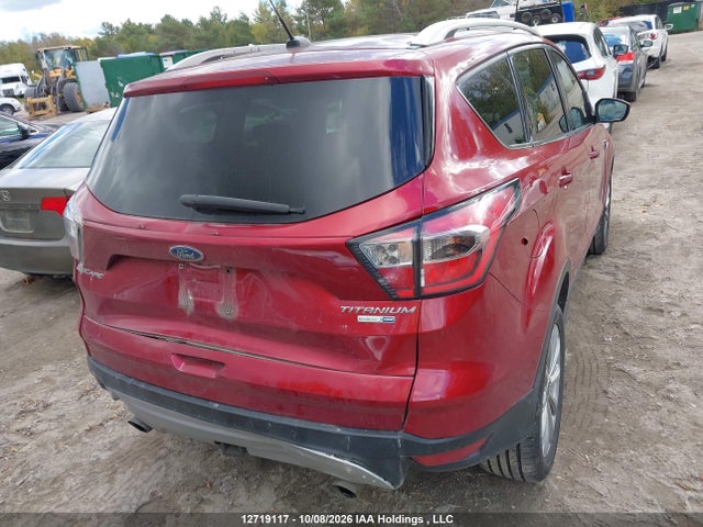 12719117 :رقم المزاد ، 1FMCU9J99HUE50572 vin ، 2017 Ford Escape Titanium مزاد بيع