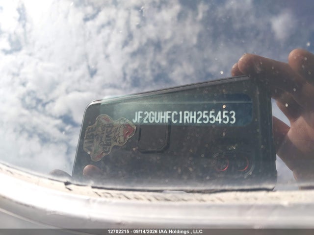 12702215 :رقم المزاد ، JF2GUHFC1RH255453 vin ، 2024 Subaru Crosstrek Onyx مزاد بيع