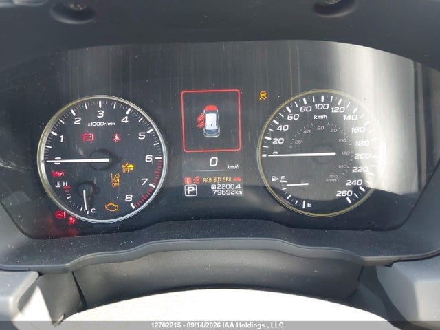 12702215 :رقم المزاد ، JF2GUHFC1RH255453 vin ، 2024 Subaru Crosstrek Onyx مزاد بيع