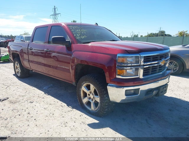12705705 :رقم المزاد ، 3GCUKREC1EG136479 vin ، 2014 Chevrolet Silverado 1500 1lt/2lt مزاد بيع