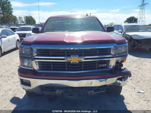 12705705 :رقم المزاد ، 3GCUKREC1EG136479 vin ، 2014 Chevrolet Silverado 1500 1lt/2lt مزاد بيع