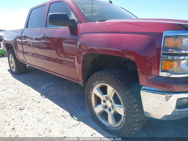 12705705 :رقم المزاد ، 3GCUKREC1EG136479 vin ، 2014 Chevrolet Silverado 1500 1lt/2lt مزاد بيع