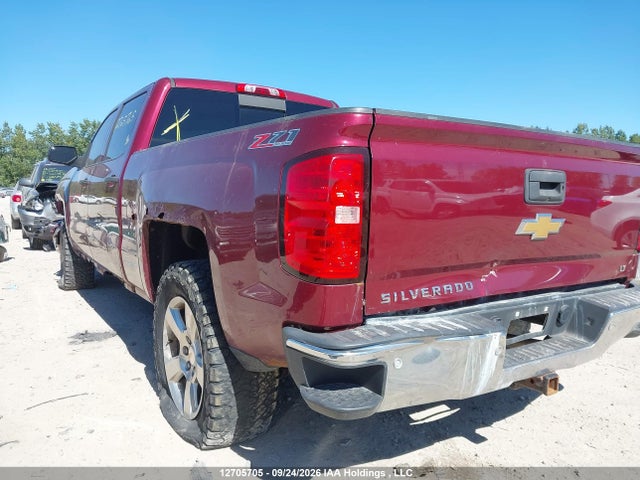 12705705 :رقم المزاد ، 3GCUKREC1EG136479 vin ، 2014 Chevrolet Silverado 1500 1lt/2lt مزاد بيع