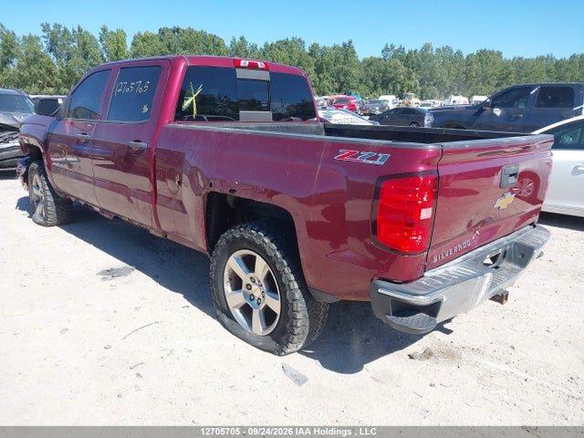 12705705 :رقم المزاد ، 3GCUKREC1EG136479 vin ، 2014 Chevrolet Silverado 1500 1lt/2lt مزاد بيع