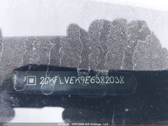 12719136 :رقم المزاد ، 2GKFLVEK9E6382038 vin ، 2014 Gmc Terrain Sle-1 مزاد بيع