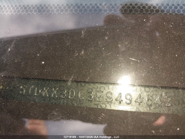 Продаж на аукціоні авто 2014 Toyota Sienna Le, vin: 5TDKK3DC3ES494643, номер лоту: 12719169