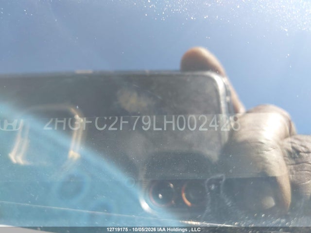 Продаж на аукціоні авто 2020 Honda Civic Ex, vin: 2HGFC2F79LH002428, номер лоту: 12719175