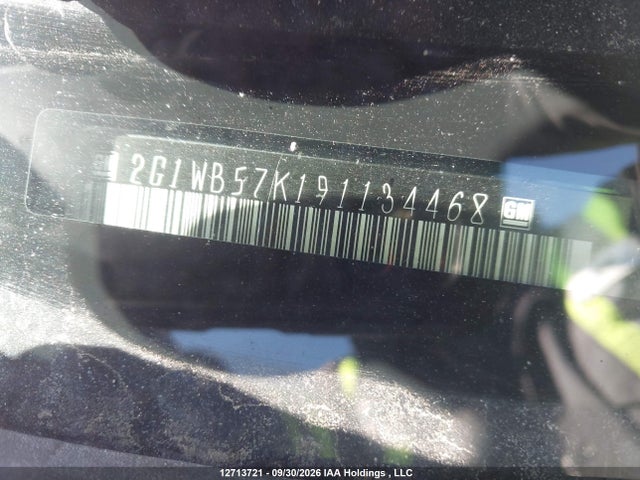 Продаж на аукціоні авто 2009 Chevrolet Impala Ls, vin: 2G1WB57K191134468, номер лоту: 12713721