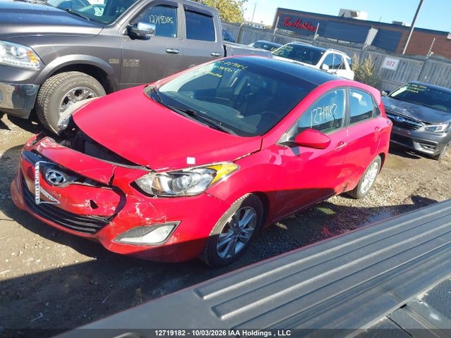2013 Hyundai Elantra Gt მანქანა იყიდება აუქციონზე, vin: KMHD35LE4DU109150, აუქციონის ნომერი: 12719182
