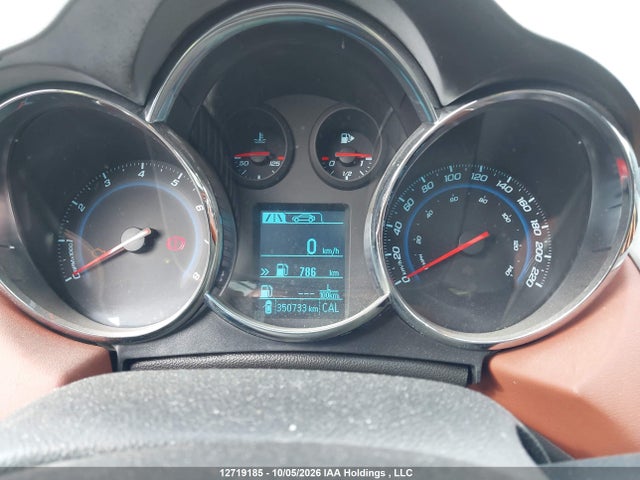 12719185 :رقم المزاد ، 1G1PF5SB8E7374744 vin ، 2014 Chevrolet Cruze Lt مزاد بيع