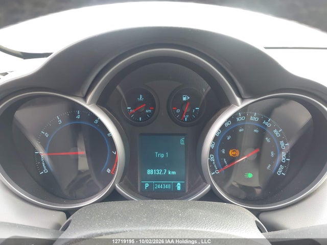 Aukcja sprzedaży 2011 Chevrolet Cruze Lt Turbo, vin: 1G1PG5S92B7122400, numer aukcji: 12719195