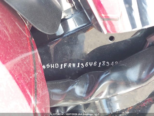 Продаж на аукціоні авто 2006 Harley-davidson Flhrci, vin: 5HD1FRW136Y618342, номер лоту: 12719214