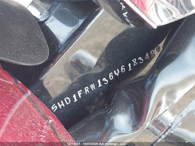 Продаж на аукціоні авто 2006 Harley-davidson Flhrci, vin: 5HD1FRW136Y618342, номер лоту: 12719214