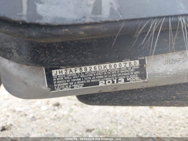 Продажа на аукционе авто 2013 Honda Nps50, vin: JH2AF5826DK900280, номер лота: 12694759