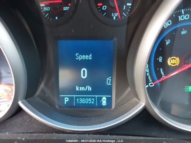 Продаж на аукціоні авто 2011 Chevrolet Cruze Lt Turbo, vin: 1G1PG5S97B7163492, номер лоту: 12685491