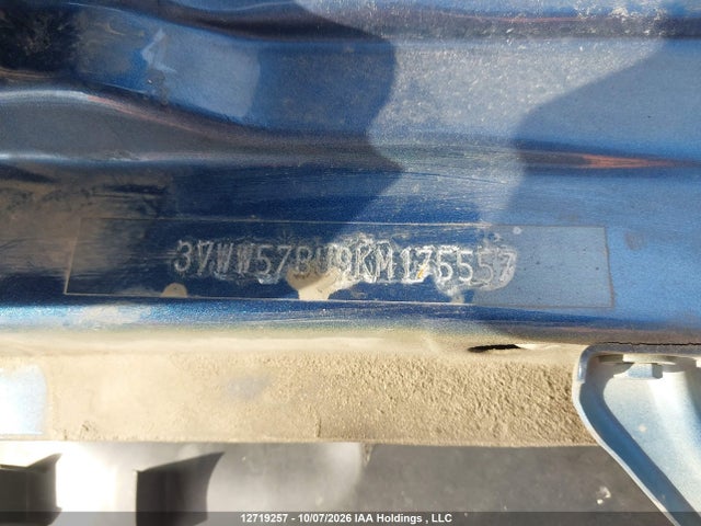 3VWW57BU9KM175557 Volkswagen Jetta 1.4 Tsi Highline