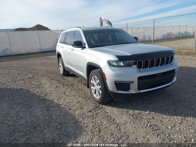 12719268 :رقم المزاد ، 1C4RJKBG7N8550735 vin ، 2022 Jeep Grand Cherokee L Limited مزاد بيع