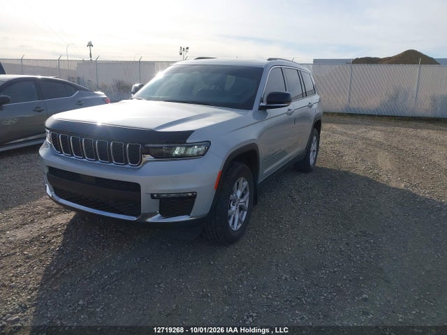 12719268 :رقم المزاد ، 1C4RJKBG7N8550735 vin ، 2022 Jeep Grand Cherokee L Limited مزاد بيع