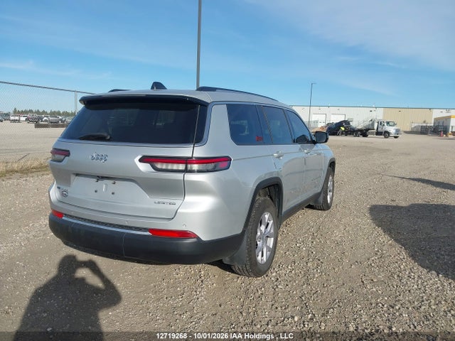 12719268 :رقم المزاد ، 1C4RJKBG7N8550735 vin ، 2022 Jeep Grand Cherokee L Limited مزاد بيع