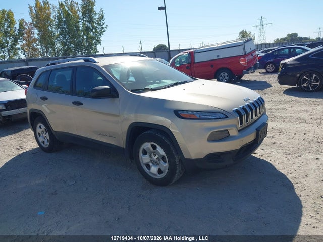 12719434 :رقم المزاد ، 1C4PJMAS7FW712952 vin ، 2015 Jeep Cherokee Sport مزاد بيع