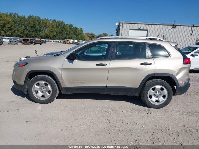 12719434 :رقم المزاد ، 1C4PJMAS7FW712952 vin ، 2015 Jeep Cherokee Sport مزاد بيع