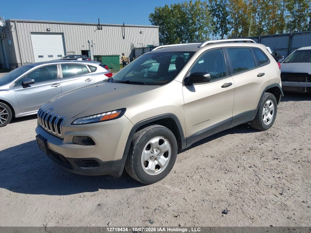 12719434 :رقم المزاد ، 1C4PJMAS7FW712952 vin ، 2015 Jeep Cherokee Sport مزاد بيع