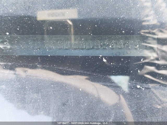 12719477 :رقم المزاد ، 5TDKK3DC3DS298491 vin ، 2013 Toyota Sienna Le مزاد بيع