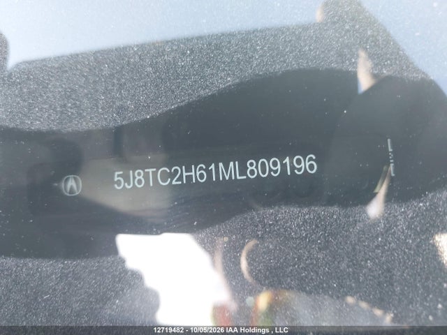 Продаж на аукціоні авто 2021 Acura Rdx A-spec, vin: 5J8TC2H61ML809196, номер лоту: 12719482