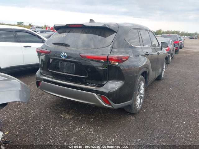 2024 Toyota Highlander Hybrid Limited მანქანა იყიდება აუქციონზე, vin: 5TDEBRCH6RS644599, აუქციონის ნომერი: 12719548