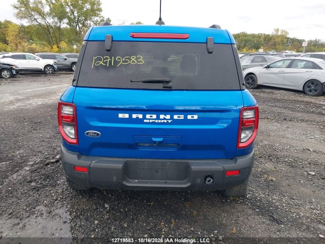 12719583 :رقم المزاد ، 3FMCR9BN1SRE04729 vin ، 2025 Ford Bronco Sport Big Bend مزاد بيع
