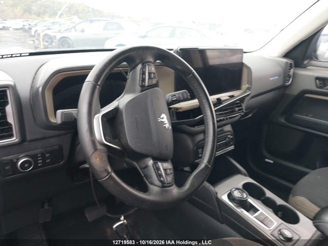 12719583 :رقم المزاد ، 3FMCR9BN1SRE04729 vin ، 2025 Ford Bronco Sport Big Bend مزاد بيع