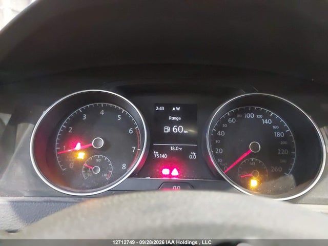 Продаж на аукціоні авто 2019 Volkswagen Golf 1.4 Tsi Comfortline/1.4 Tsi Execline/1.4 Tsi Highline, vin: 3VWW57AU6KM024919, номер лоту: 12712749