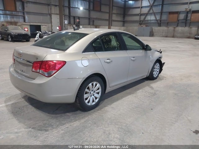 12714131 :رقم المزاد ، 1G1PF5S94B7266789 vin ، 2011 Chevrolet Cruze Lt Turbo مزاد بيع