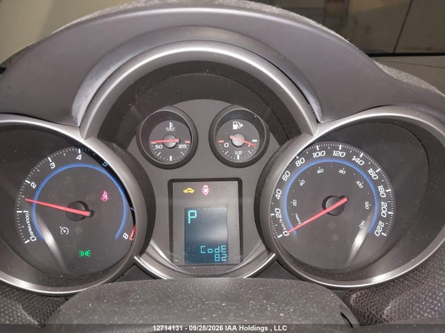 12714131 :رقم المزاد ، 1G1PF5S94B7266789 vin ، 2011 Chevrolet Cruze Lt Turbo مزاد بيع