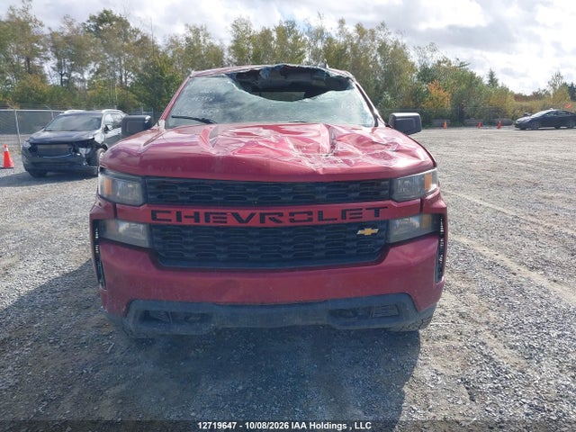 2021 Chevrolet Silverado 1500 Custom მანქანა იყიდება აუქციონზე, vin: 1GCRYBEF3MZ304398, აუქციონის ნომერი: 12719647