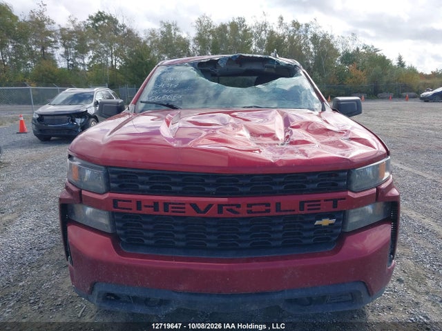 2021 Chevrolet Silverado 1500 Custom მანქანა იყიდება აუქციონზე, vin: 1GCRYBEF3MZ304398, აუქციონის ნომერი: 12719647