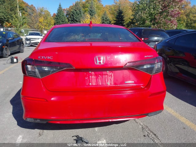 2HGFE4F86SH003744 Honda Civic Sport Hybrid/sport Touring Hybrid