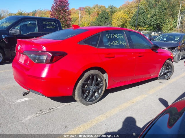 2HGFE4F86SH003744 Honda Civic Sport Hybrid/sport Touring Hybrid