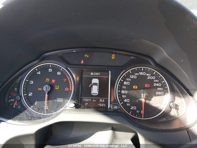 12719794 :رقم المزاد ، WA1VFCFP6BA099702 vin ، 2011 Audi Q5 Prestige مزاد بيع