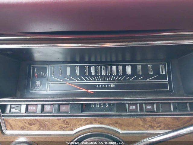12697028 :رقم المزاد ، 7B60A500587 vin ، 1977 Mercury Grand Marquis مزاد بيع