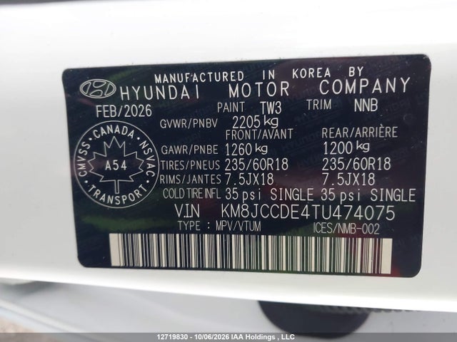 Hyundai Tucson Preferred 2026 KM8JCCDE4TU474075 Image 18
