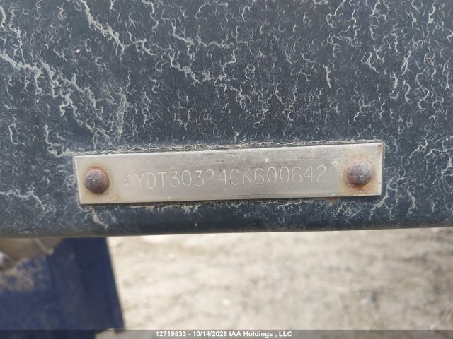 Продаж на аукціоні авто 2012 Keystone , vin: 4YDT30324CK600642, номер лоту: 12719833